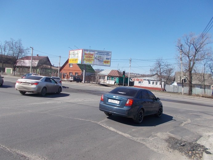 Фотография рекламного носителя, тип: Билборд 3x6, адрес: Дубровинского ул., д.91 Х Фрунзе ул., Курск, Курская область, Россия. Сторона A №707946