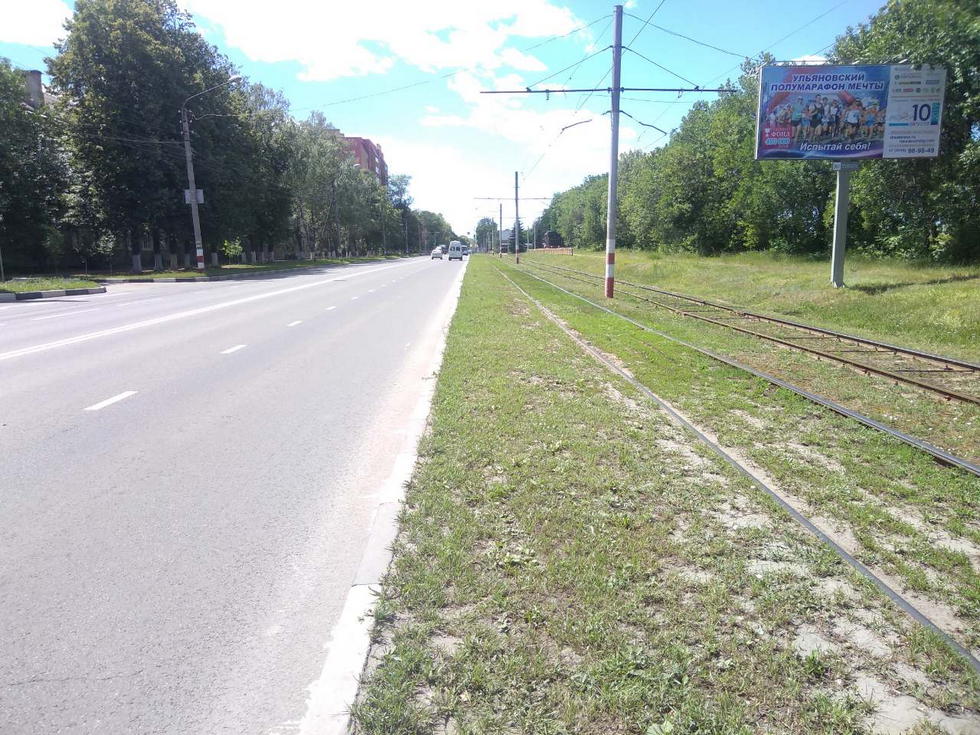 Фотография рекламного носителя, тип: Билборд 3x6, адрес: Локомотивная ул., д.23, Ульяновск, Ульяновская область, Россия. Сторона А №575332