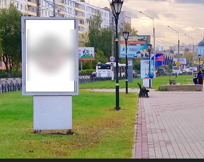 Фотография рекламного носителя, тип: Ситиформат 1.8x1.2, адрес: Декабристов ул., д.7, Ногинск, Московская область, Россия. Сторона A №720025