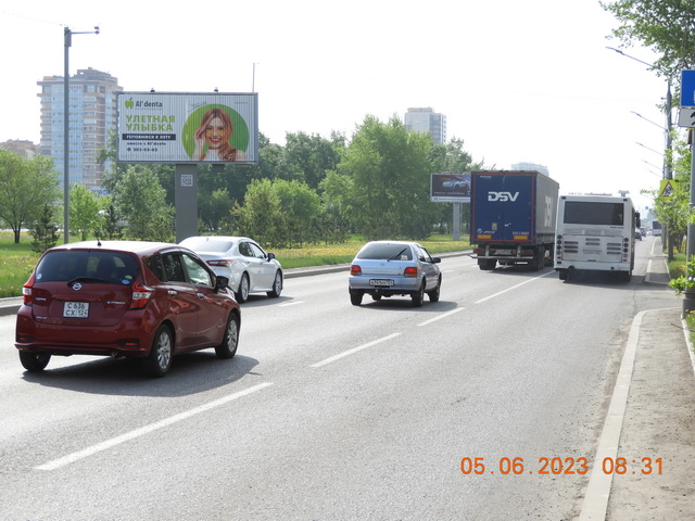 Фотография рекламного носителя, тип: Билборд 3x6, адрес: Авиаторов ул. Х 9 Мая ул., д.77, Красноярск, Красноярский край, Россия. Сторона A1-A3 №636062