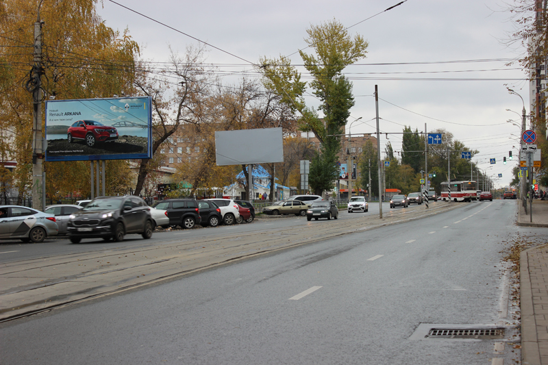 Фотография рекламного носителя, тип: Билборд 3x6, адрес: Полевая ул., д.74, Самара, Самарская область, Россия. Сторона B №791022