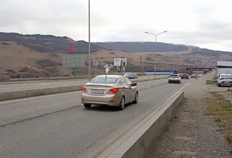 Фотография рекламного носителя, тип: Билборд 3x6, адрес: А-157 Мин-Воды-Кисловодск а/д., 40 750м, Кисловодск, Ставропольский край, Россия. Сторона B №1077736