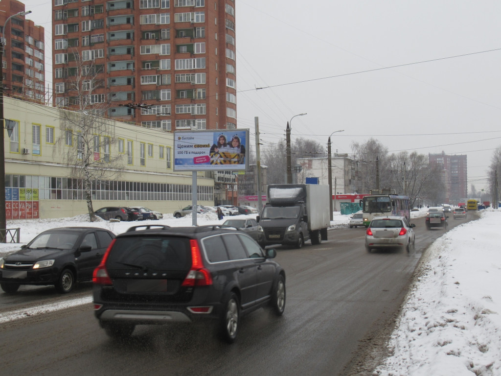 Фотография рекламного носителя, тип: Билборд 3x6, адрес: Волгоградская ул., поз.1, Ярославль, Ярославская область, Россия. Сторона B №1068696