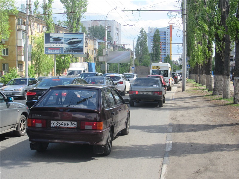 Фотография рекламного носителя, тип: Билборд 3x6, адрес: Чернышевского ул., д.125, Саратов, Саратовская область, Россия. Сторона Б №819387