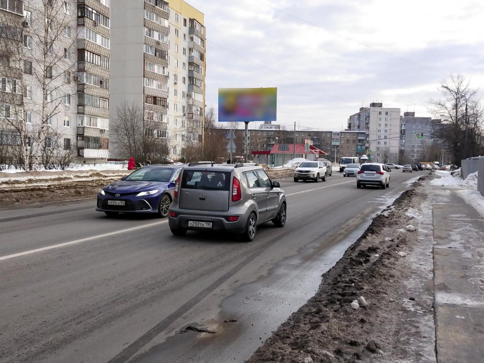 Фотография рекламного носителя, тип: Билборд 3x6, адрес: Северная ул., д.10, Орехово-Зуево, Московская область, Россия. Сторона Б №1014717