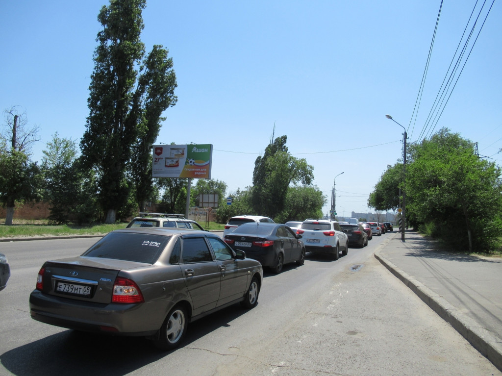 Фотография рекламного носителя, тип: Билборд 3x6, адрес: Электролесовская ул. Х Автомобилистов ул., Волгоград, Волгоградская область, Россия. Сторона Б №549084