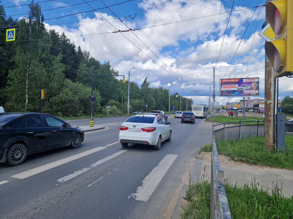 Фотография рекламного носителя, тип: Билборд 3x6, адрес: Кохомское ш., у ТРЦ "РИО", Иваново, Ивановская область, Россия. Сторона А №576606