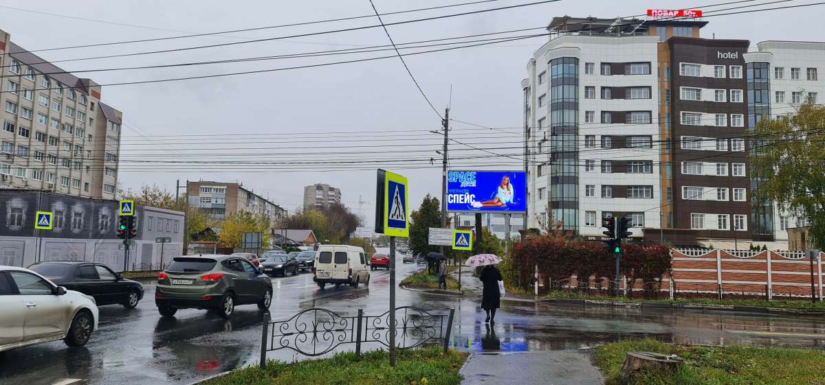Фотография рекламного носителя, тип: Билборд 3x6, адрес: Бубнова ул., д.42, Иваново, Ивановская область, Россия. Сторона A1-A10 №1051984