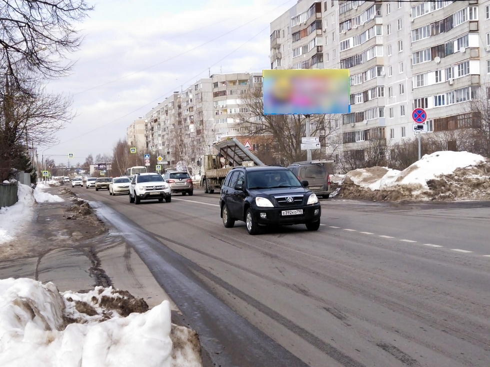 Фотография рекламного носителя, тип: Билборд 3x6, адрес: Северная ул., д.10, Орехово-Зуево, Московская область, Россия. Сторона А №1014716