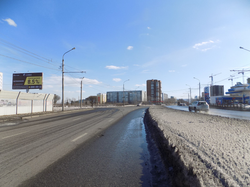 Фотография рекламного носителя, тип: Билборд 3x6, адрес: Комсомольский пр-т. Х Ястынская ул., д.2, Красноярск, Красноярский край, Россия. Сторона Б №848134