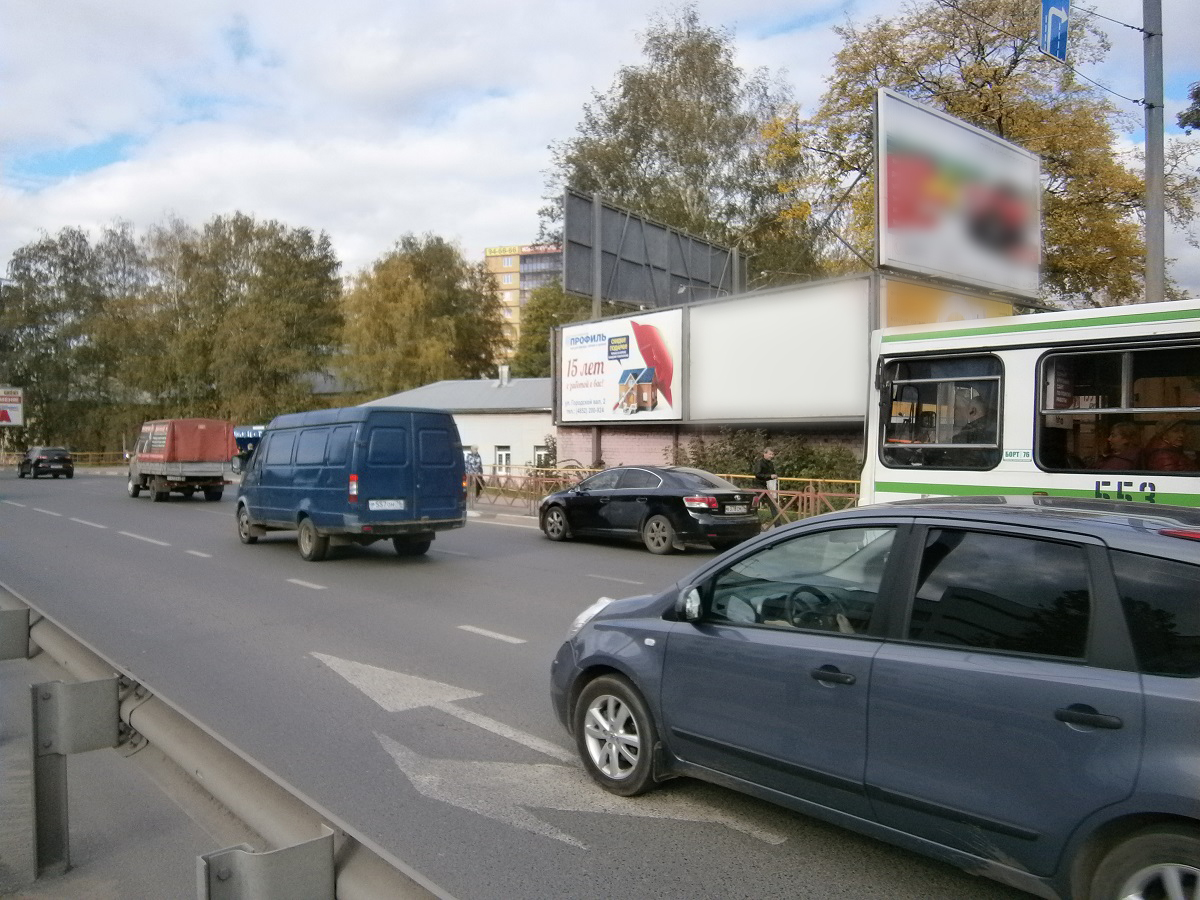 Фотография рекламного носителя, тип: Билборд 3x6, адрес: Фрунзе пр-т. Х Суздальское ш., Ярославль, Ярославская область, Россия. Сторона Б №588742