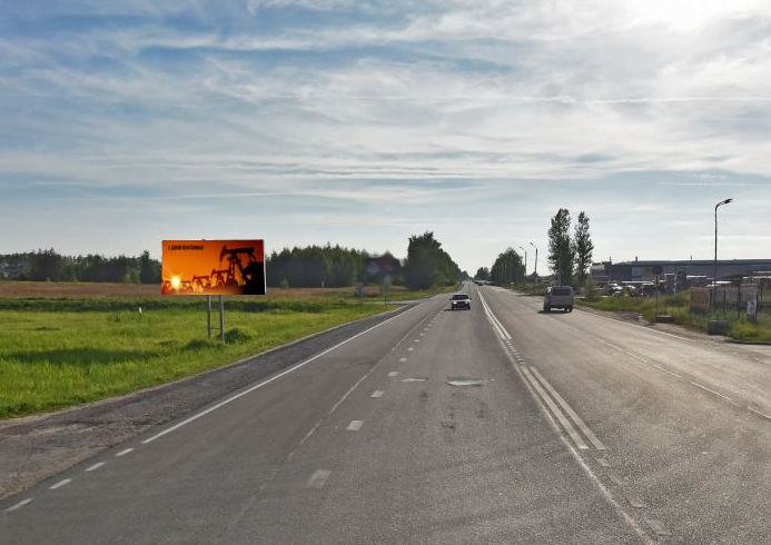 Фотография рекламного носителя, тип: Билборд 3x6, адрес: Рыбное г., Малое ш., д.4, напротив, Рязанская область, Россия. Сторона Б №1075571