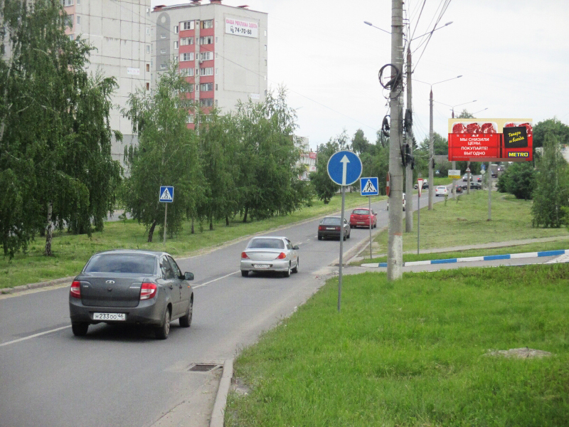 Фотография рекламного носителя, тип: Билборд 3x6, адрес: Бойцов 9-й Дивизии ул., д.186/1, Курск, Курская область, Россия. Сторона А №588048