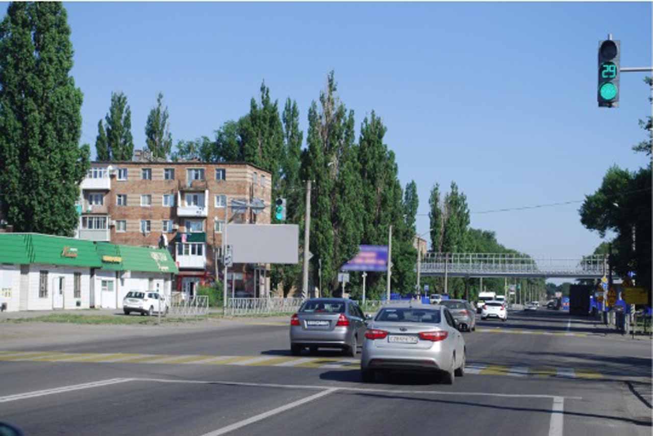 Фотография рекламного носителя, тип: Билборд 3x6, адрес: Харьковская ул. Х Городская ул., на 892 363 м, Новошахтинск, Ростовская область, Россия. Сторона Б №1093625