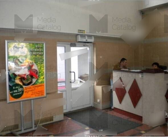 Фотография рекламного носителя, тип: Видеоэкран, адрес: Бизнес-центр «Александр Невский», Малоохтинский пр-т., д.61, Санкт-Петербург, Россия. Сторона/вариант №656971