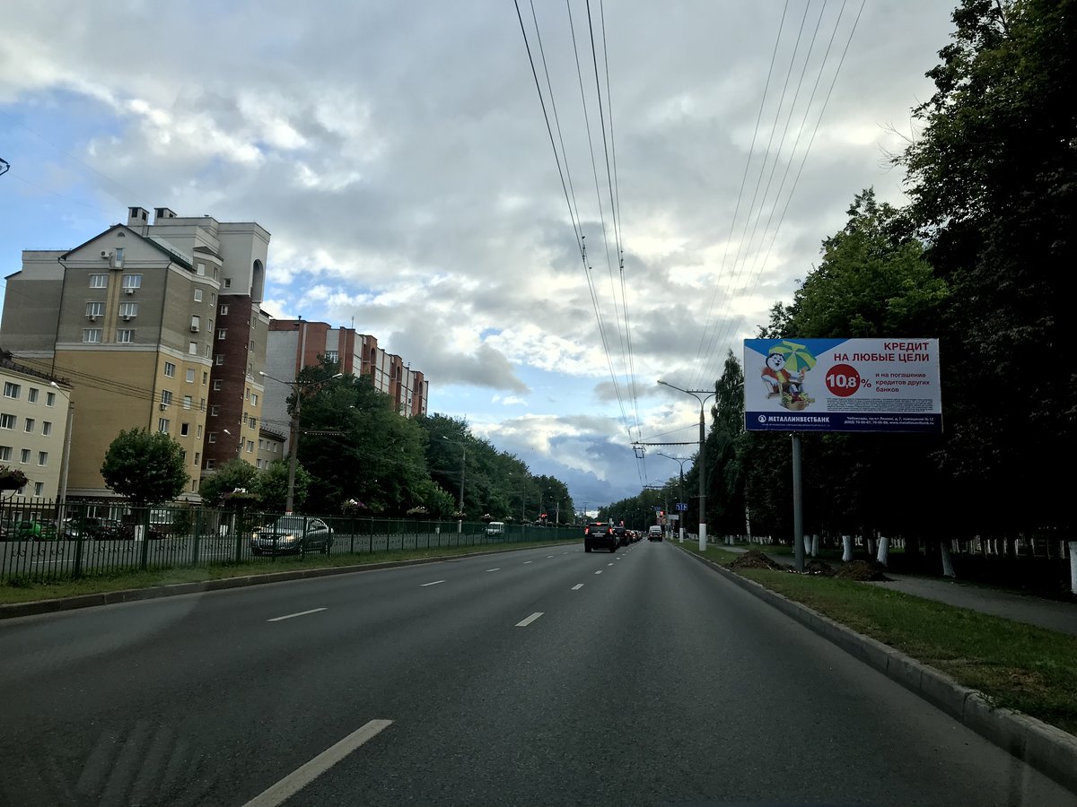 Фотография рекламного носителя, тип: Билборд 3x6, адрес: Московский пр-т., д.40, Чебоксары, Республика Чувашия, Россия. Сторона A №838361