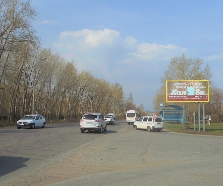 Фотография рекламного носителя, тип: Билборд 3x6, адрес: 10 лет Октября ул., д.207/1, Омск, Омская область, Россия. Сторона А1-А3 №606270