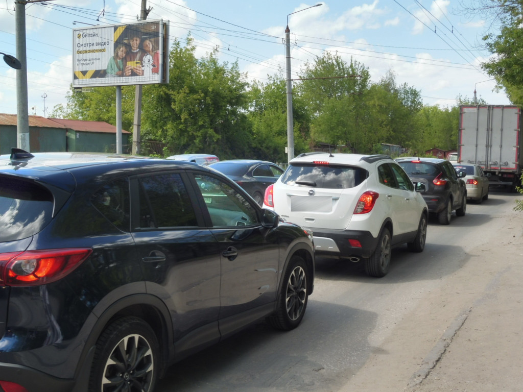 Фотография рекламного носителя, тип: Билборд 3x6, адрес: Шабулина пр-зд., д.22, Рязань, Рязанская область, Россия. Сторона Б1-Б3 №595997