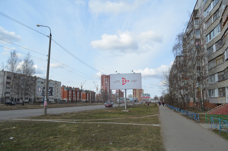 Фотография рекламного носителя, тип: Билборд 3x6, адрес: Строителей ул., д.24, Ковров, Владимирская область, Россия. Сторона А №594633