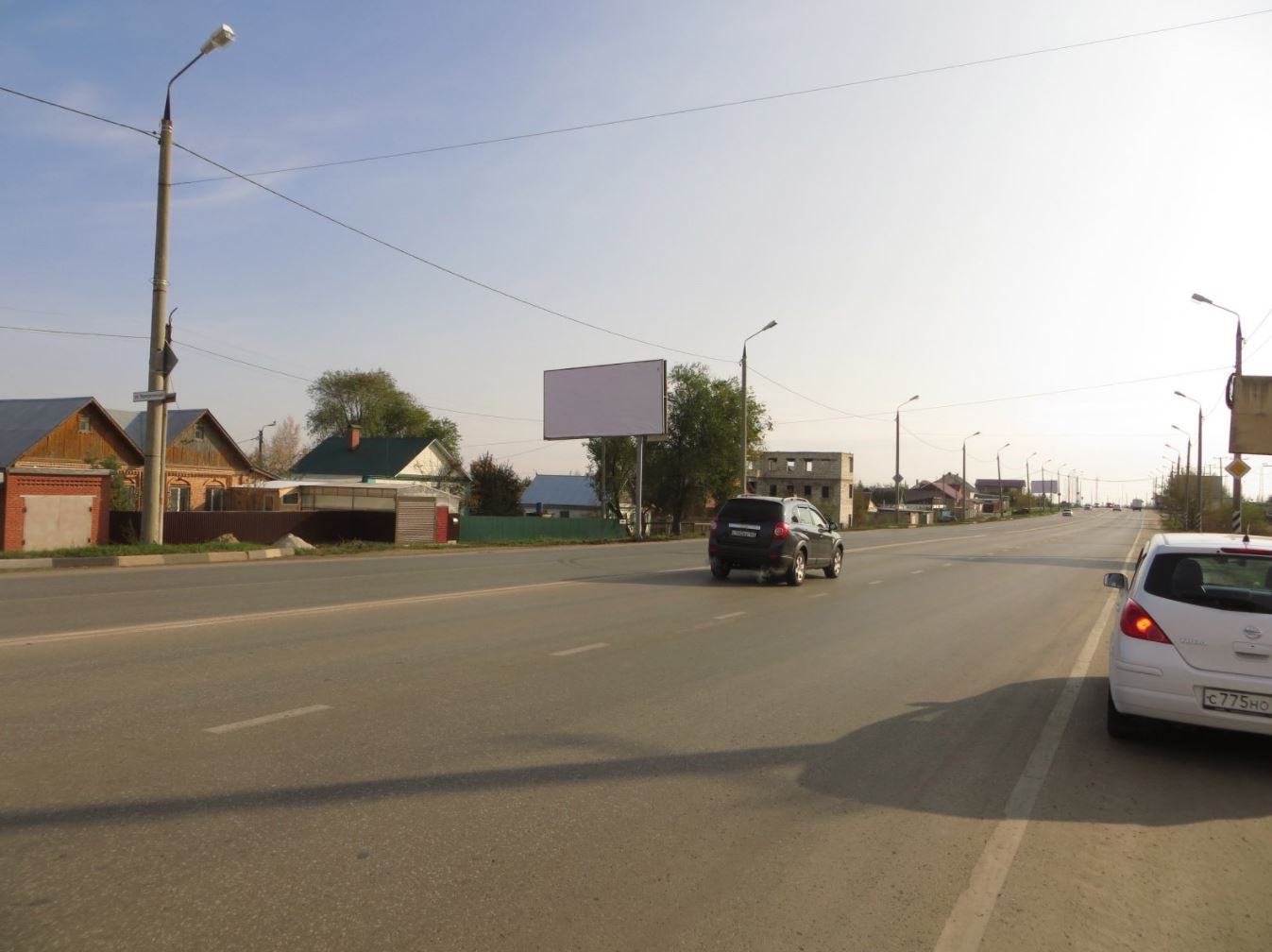 Фотография рекламного носителя, тип: Билборд 3x6, адрес: Шоссейная ул., д.23 Х Широкая ул., Новокуйбышевск, Самарская область, Россия. Сторона В №661720