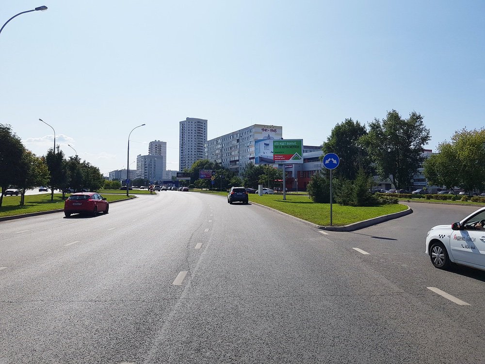 Фотография рекламного носителя, тип: Билборд 3x6, адрес: Сююмбике пр-т., д.39, Набережные Челны, Республика Татарстан, Россия. Сторона A №629849