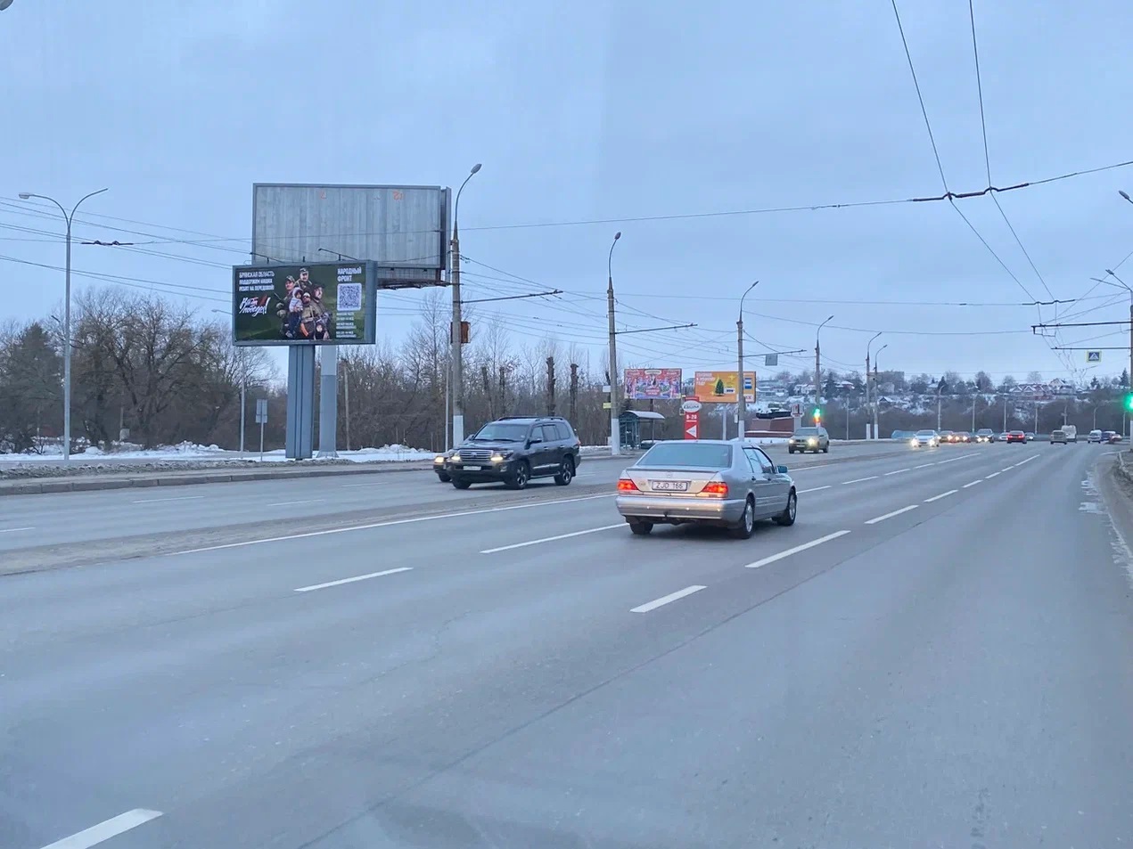 Фотография рекламного носителя, тип: Билборд 3x6, адрес: Московский пр-т., По требованию ост., Брянск, Брянская область, Россия. Сторона B №1068567
