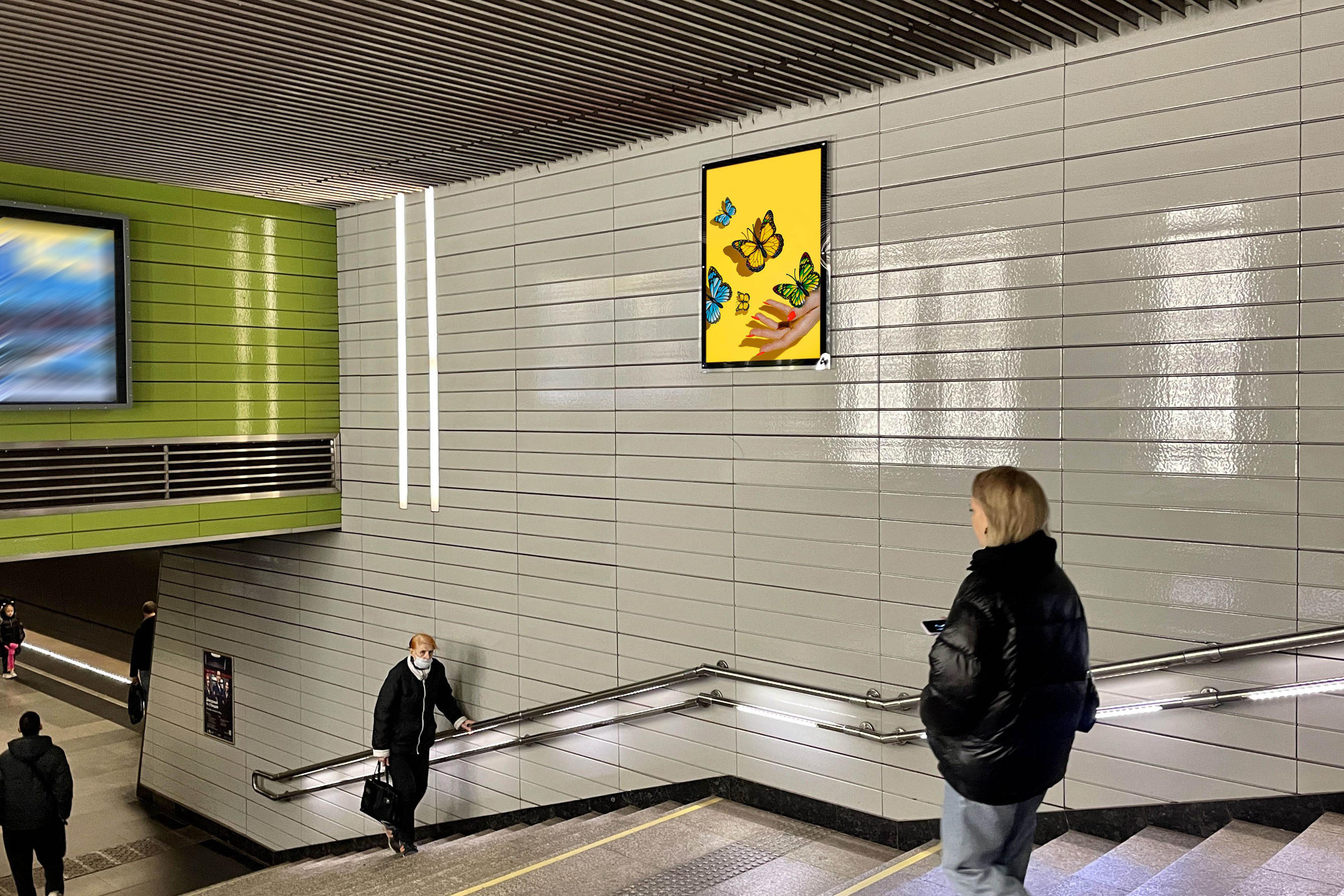 Фотография рекламного носителя, тип: Кристалайт, адрес: Станция метро «Жулебино», линия Таганско-Краснопресненская, Москва, Россия. Сторона/вариант №1001862