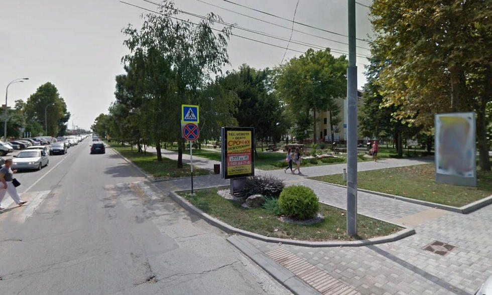 Фотография рекламного носителя, тип: Ситиформат 1.8x1.2, адрес: Школьная ул. Х Красная ул., поз.2, Славянск-на-Кубани, Краснодарский край, Россия. Сторона А1-А5 №854345