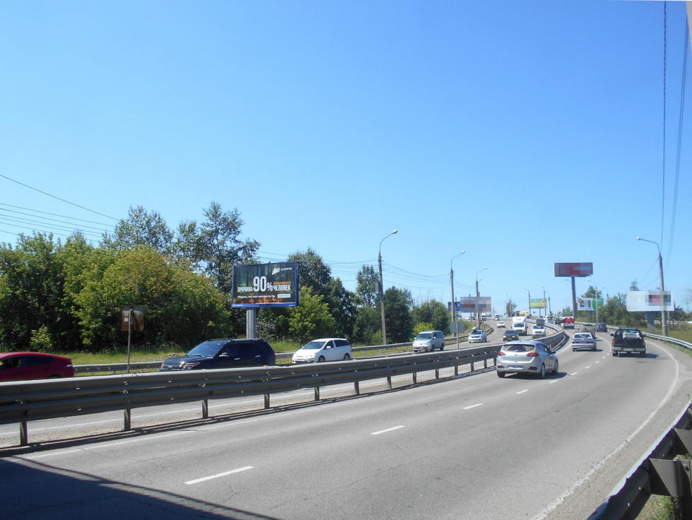 Фотография рекламного носителя, тип: Билборд 3x6, адрес: Сурнова ул., Иркутск, Иркутская область, Россия. Сторона Б №326526