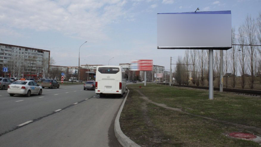 Фотография рекламного носителя, тип: Билборд 3x6, адрес: Сююмбике пр-т., ост. "Центр", Набережные Челны, Республика Татарстан, Россия. Сторона A №685869
