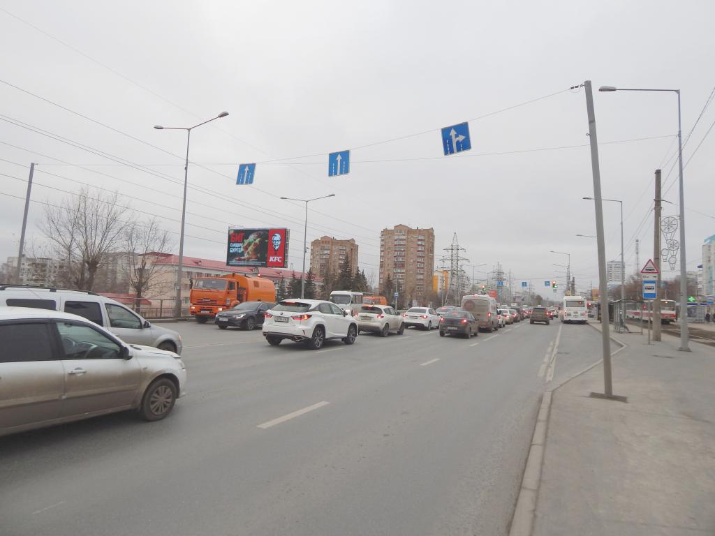 Фотография рекламного носителя, тип: Билборд 3x6, адрес: Ново-Садовая ул., д. 178 ул., корп.7, Самара, Самарская область, Россия. Сторона B1-B10 №855097