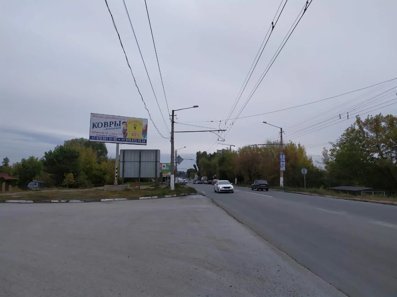 Фотография рекламного носителя, тип: Билборд 3x6, адрес: Евпаторийское ш., д.175, Симферополь, Республика Крым, Россия. Сторона В №799516