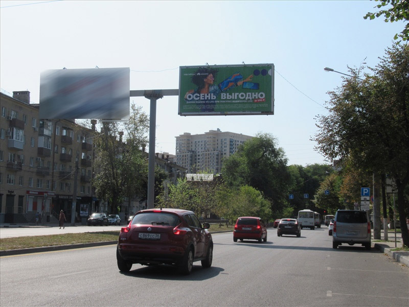 Фотография рекламного носителя, тип: Билборд 3x6, адрес: Кольцовская ул., д.15, разделительная полоса, Воронеж, Воронежская область, Россия. Сторона А41-A44 №540404