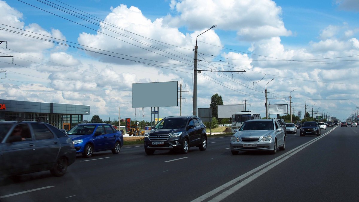 Фотография рекламного носителя, тип: Билборд 3x6, адрес: Южное ш., опора 162, Тольятти, Самарская область, Россия. Сторона В1-В10 №843494
