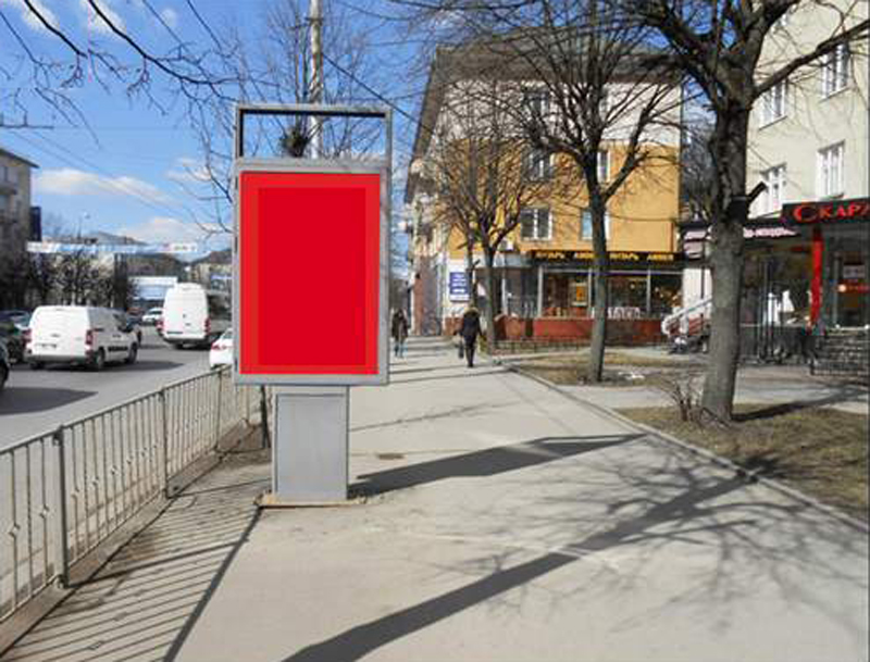 Фотография рекламного носителя, тип: Ситиформат 1.8x1.2, адрес: Ленинский пр-т., д.39, магазин "Николь", Калининград, Калининградская область, Россия. Сторона A №826135