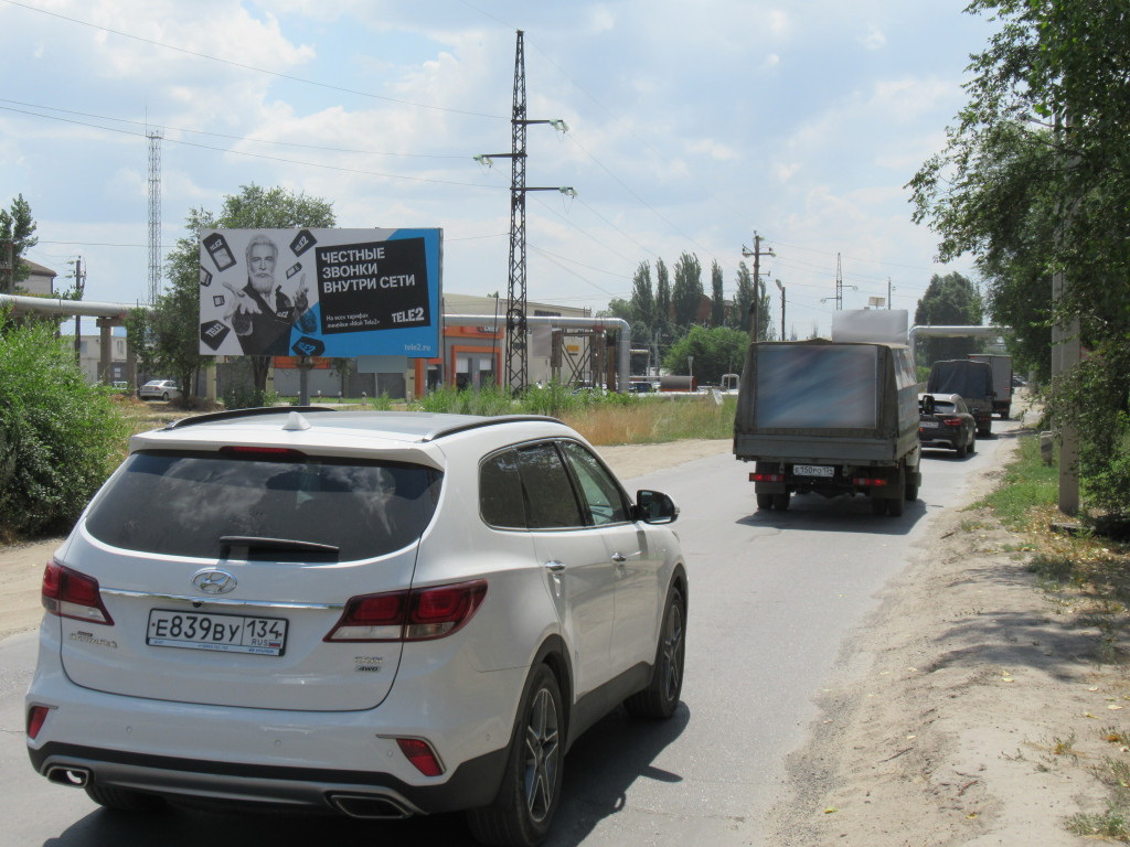Фотография рекламного носителя, тип: Билборд 3x6, адрес: 1-й Индустриальный пр-зд., д.35а, Волгоград, Волгоградская область, Россия. Сторона Б №712737