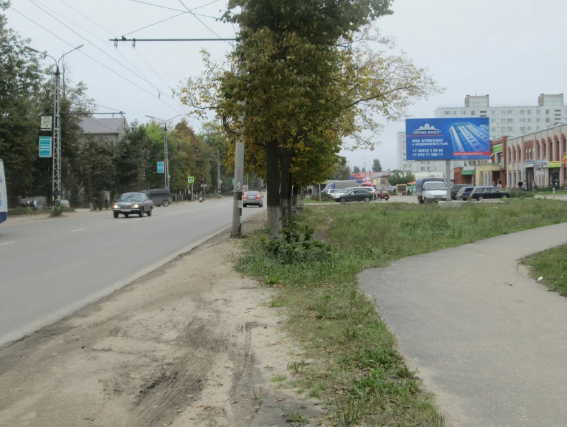 Фотография рекламного носителя, тип: Билборд 3x6, адрес: Грибоедова ул., рынок «Крупянщик», Ковров, Владимирская область, Россия. Сторона А №699252