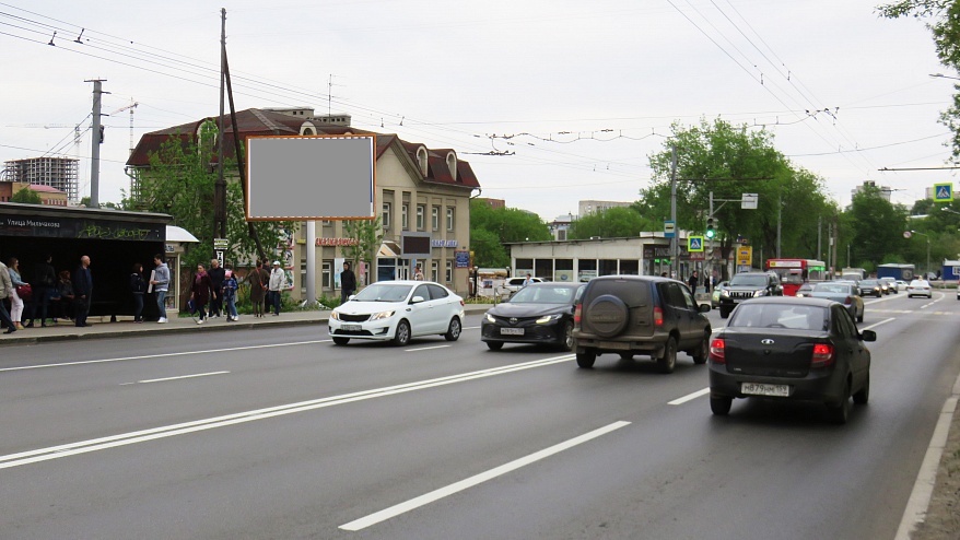 Фотография рекламного носителя, тип: Ситиборд 2.7x3.7, адрес: Космонавтов ш., д.50, Пермь, Пермский край, Россия. Сторона B1-B3 №759102