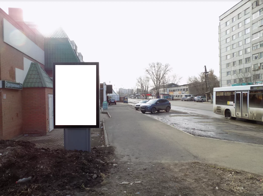 Фотография рекламного носителя, тип: Ситиформат 1.8x1.2, адрес: Сурикова ул., д.36, Красноярск, Красноярский край, Россия. Сторона А №770050