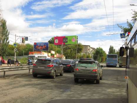 Фотография рекламного носителя, тип: Билборд 3x6, адрес: Авроры ул., д.203а, поз.2, Самара, Самарская область, Россия. Сторона В №664395