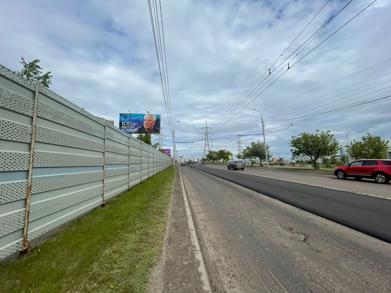 Фотография рекламного носителя, тип: Билборд 3x6, адрес: Гусарова ул., д.3г, стр.3, Красноярск, Красноярский край, Россия. Сторона Б №1097868