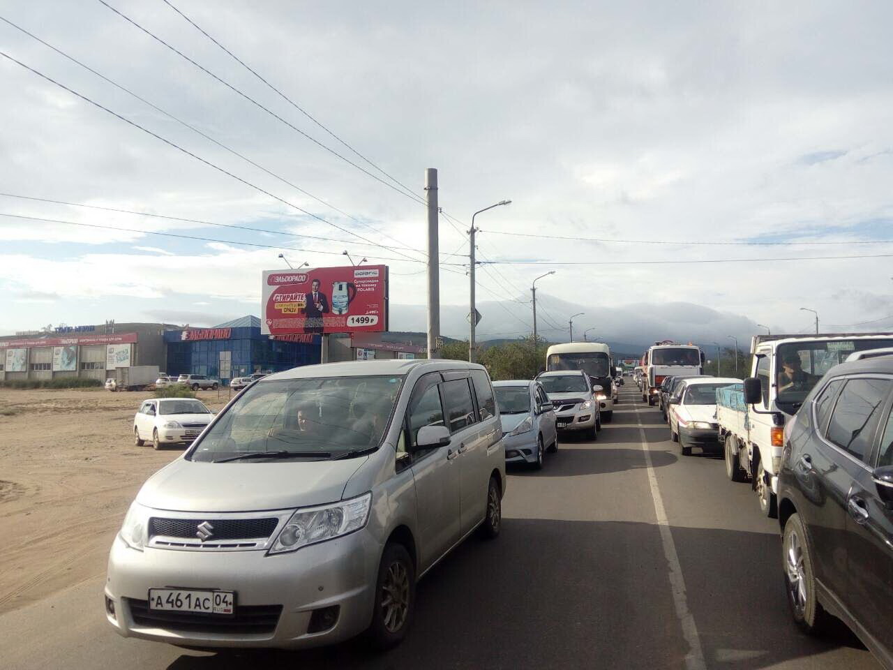 Фотография рекламного носителя, тип: Билборд 3x6, адрес: Автомобилистов пр-т., Эльдорадо, Улан-Удэ, Республика Бурятия, Россия. Сторона В №697225