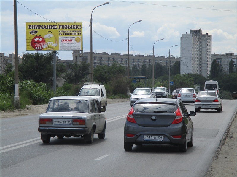 Фотография рекламного носителя, тип: Билборд 3x6, адрес: Н.Отрады ул., 50м от ост."Минумент", Волгоград, Волгоградская область, Россия. Сторона Б №564815