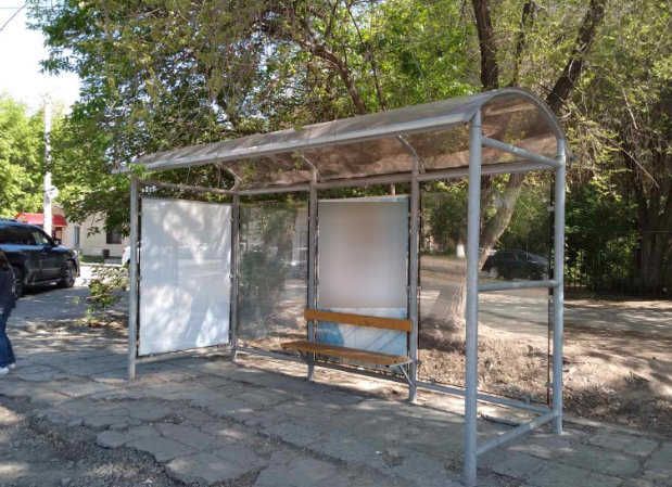 Фотография рекламного носителя, тип: Остановка 1.8x1.2, адрес: Кирова пр-т., д.51 Х Ветлянская ул., Самара, Самарская область, Россия. Сторона B1 №829351