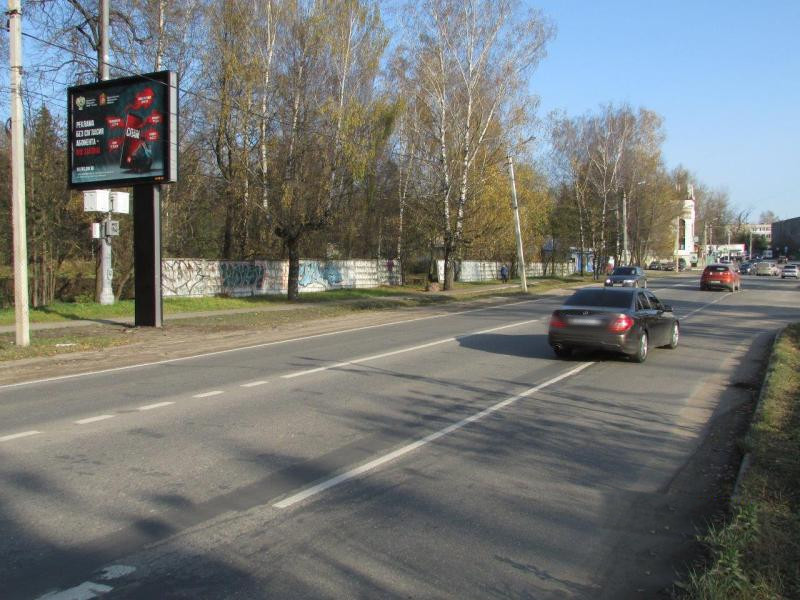 Фотография рекламного носителя, тип: Ситиборд 2.7x3.7, адрес: Вифанская ул., в районе Скитских прудов, Сергиев Посад, Московская область, Россия. Сторона Б №847118