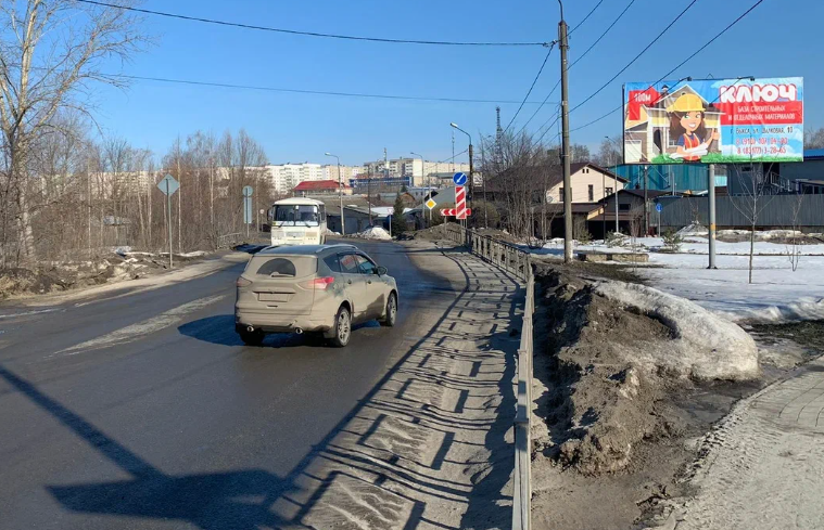 Фотография рекламного носителя, тип: Билборд 3x6, адрес: Почтовая ул. Х Слепнёва ул., Нижегородская область, Россия. Сторона А №1081347