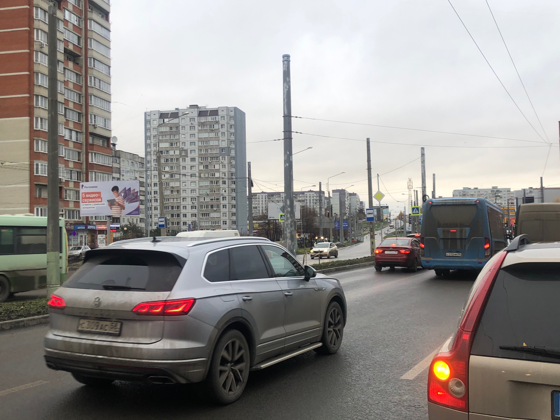 Фотография рекламного носителя, тип: Билборд 3x6, адрес: Строителей пр-т., д.87, ГИБДД, Пенза, Пензенская область, Россия. Сторона B №724434