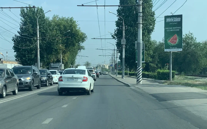 Фотография рекламного носителя, тип: Нестандартный билборд, адрес: Лесозаводская ул., ПК, поз.12, Энгельс, Саратовская область, Россия. Сторона А12 №937608