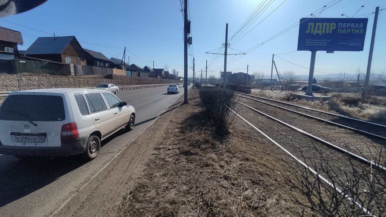 Фотография рекламного носителя, тип: Билборд 3x6, адрес: Ботаническая ул., АЗС "ННК-Байкалнефтепродукт, Улан-Удэ, Республика Бурятия, Россия. Сторона А №1087870