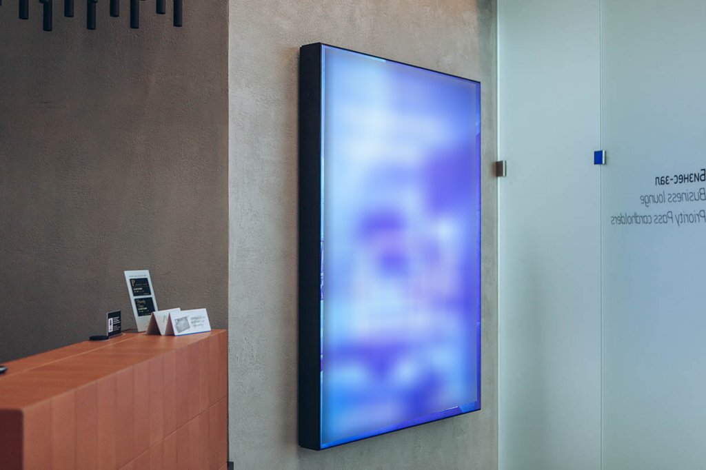 Фотография рекламного носителя, тип: Лайтбокс, адрес: Аэропорт «Стригино», Международный аэропорт, Нижний Новгород, Нижегородская область, Россия. Сторона/вариант №1017527